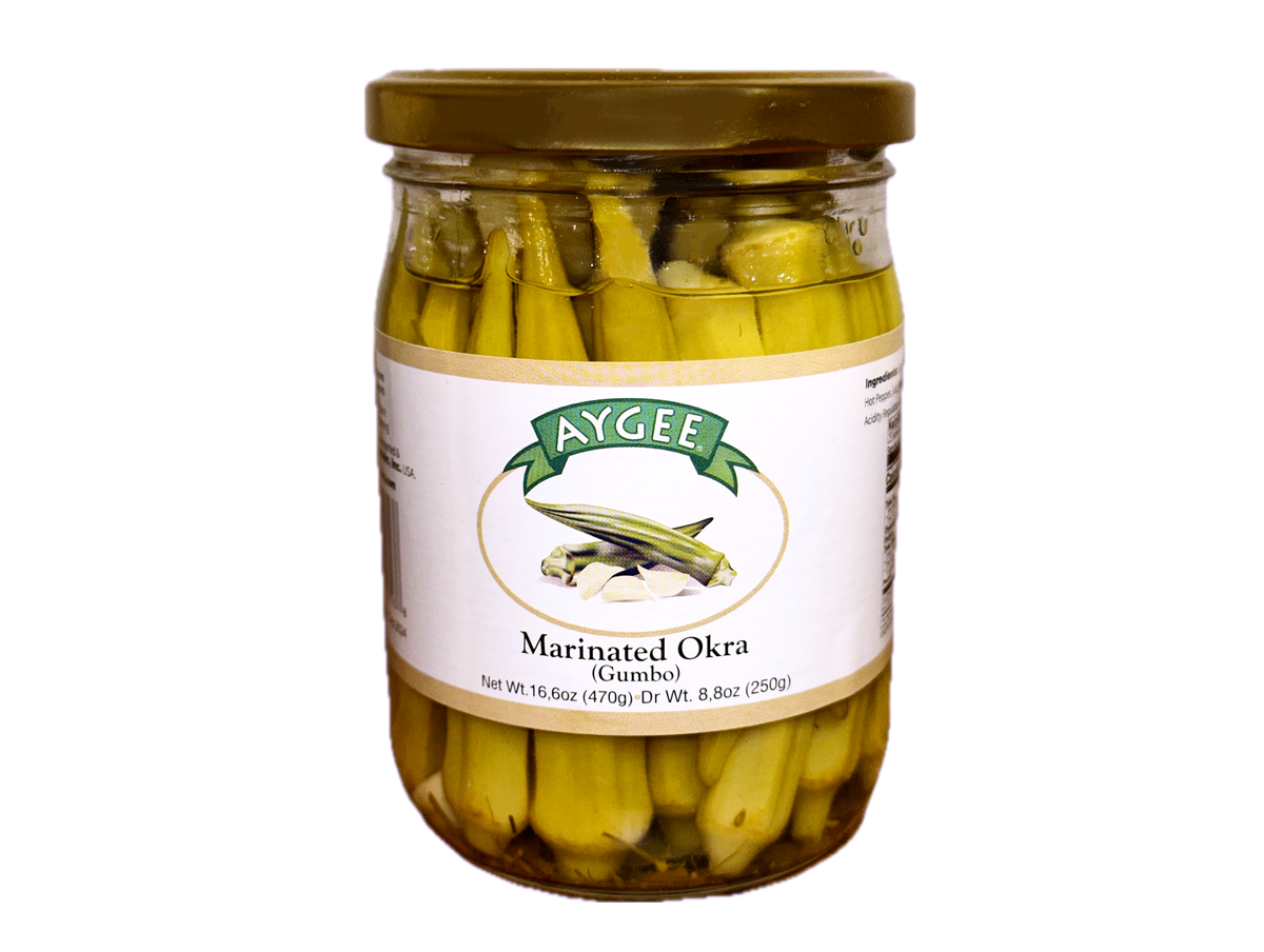 Marinated Okra (Gumbo) (Bamiyeh) Kalamala
