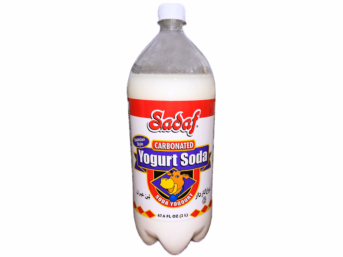 Carbonated Yogurt Soda Bakhtiari Style Family Size (Doogh, Dough