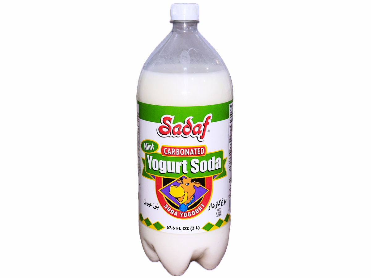 Carbonated Yogurt Soda Mint Family Size (Doogh, Dough) Kalamala