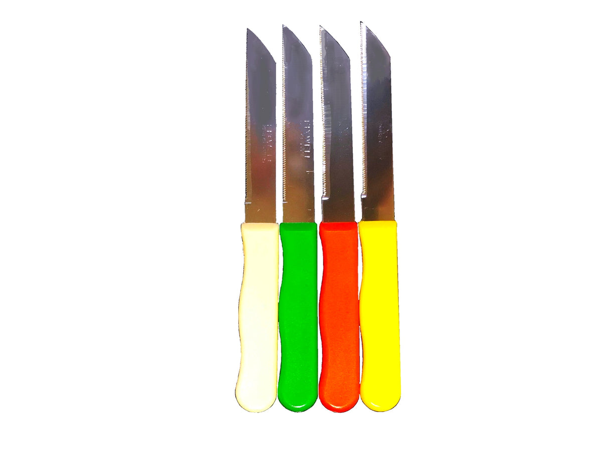 Super Sharp Stainless Steel Knives 4 Pack (Chaghoo) Kalamala