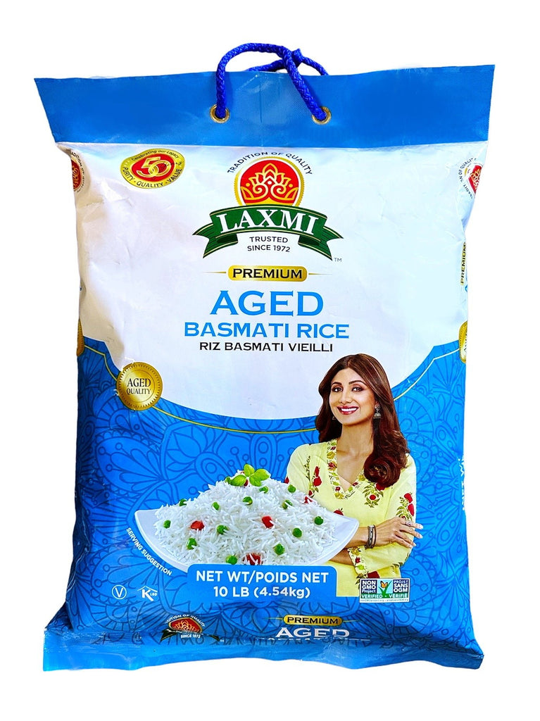 Aged Basmati Rice - 10 Pounds ( Berenj ) - Rice - Kalamala - Laxmi