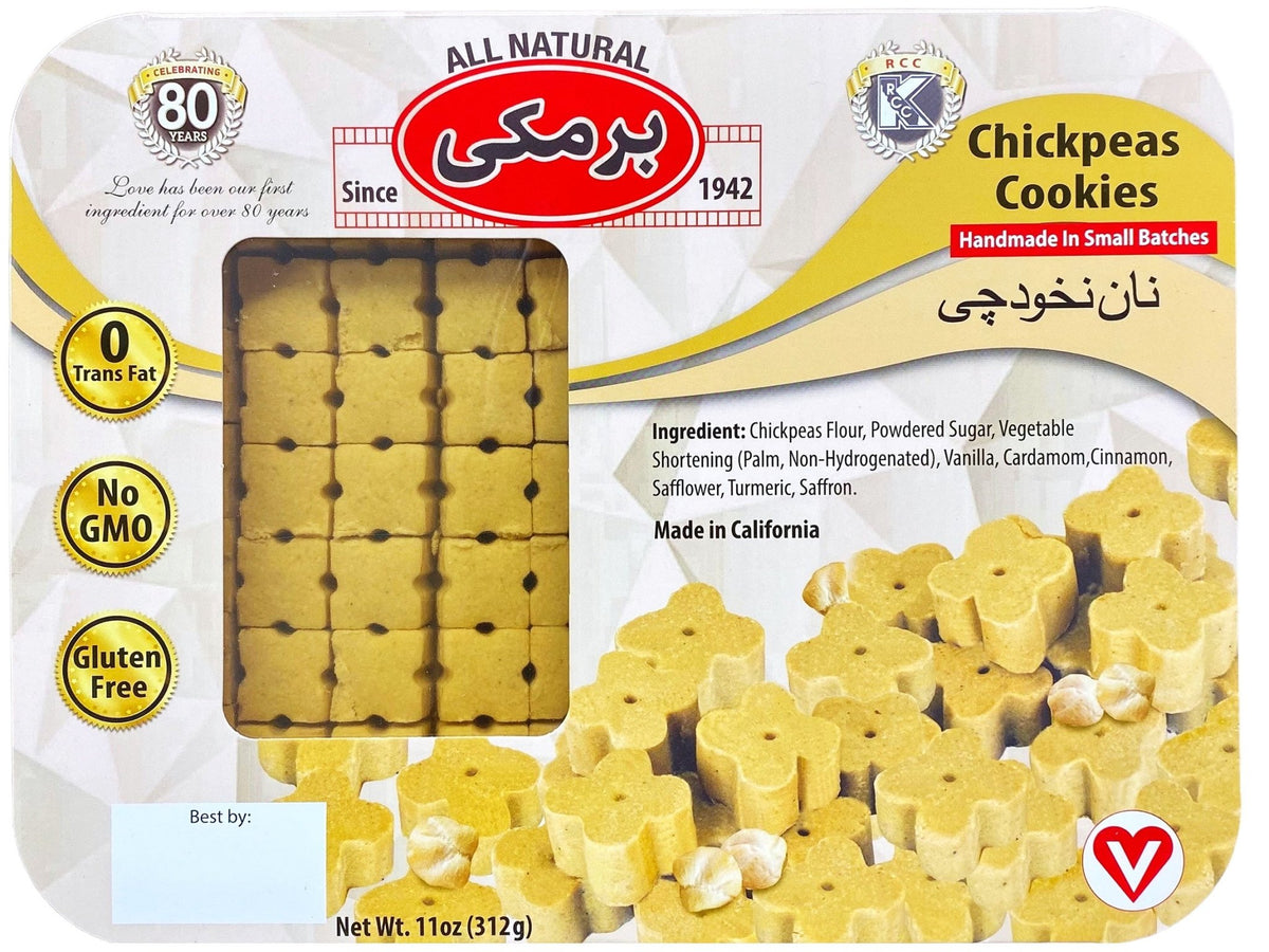Chickpeas Cookies - Original - Large - 11 Oz (Shirini Nokhodchi