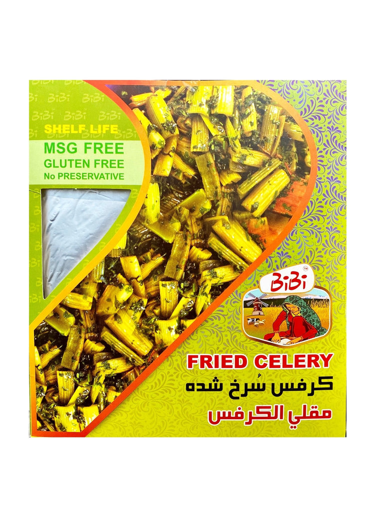 Fried Celery ( Karafs E Sorkh Shodeh ) - Prepared Sabzy - Kalamala - BiBi