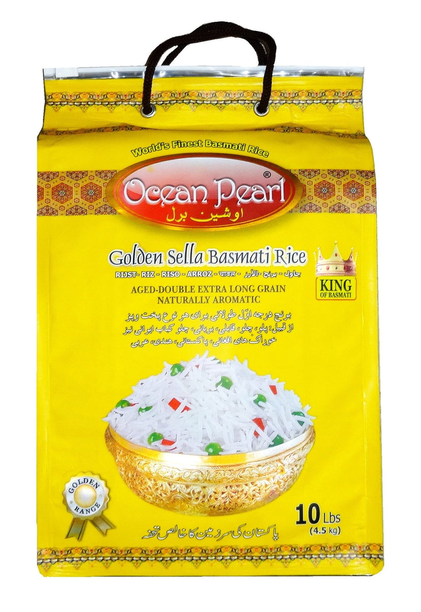 Golden Sella (Sela) Basmati Rice (Berenj) Kalamala