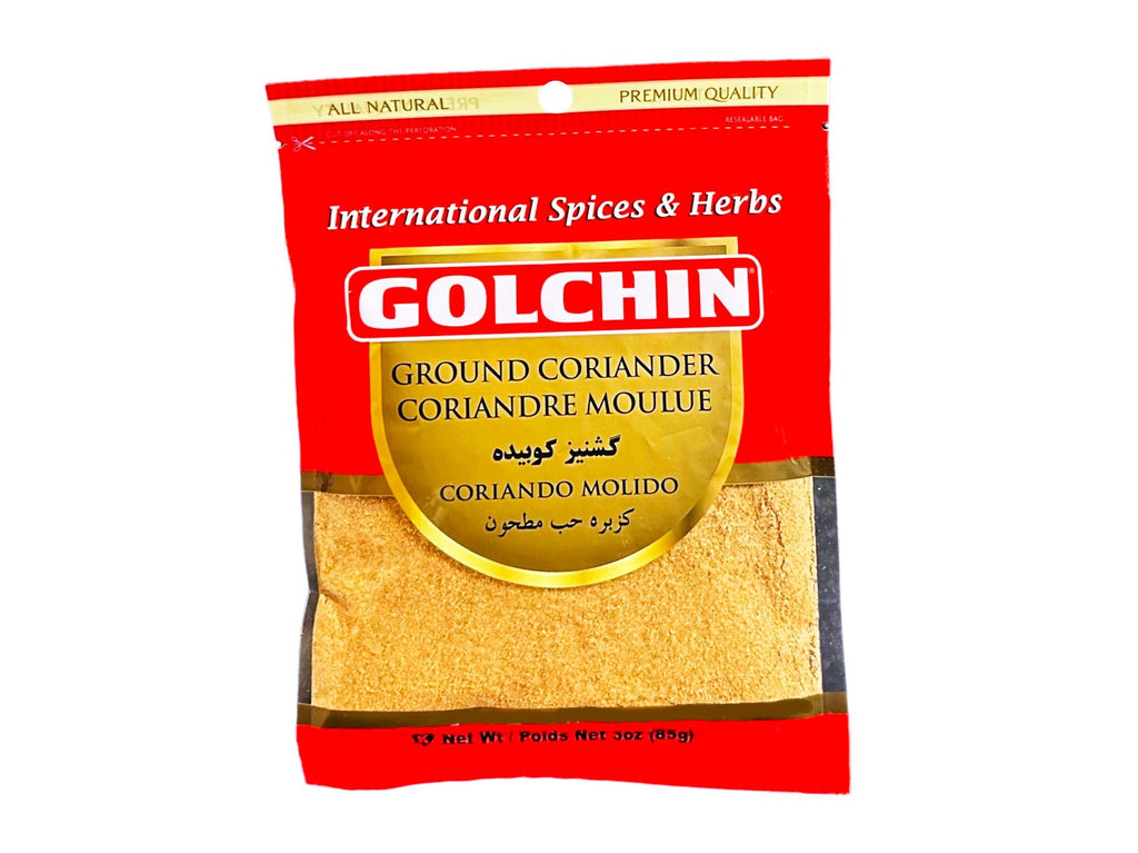 Ground Coriander ( Tokhm e Gishniz ) - Ground Spice - Kalamala - Golchin