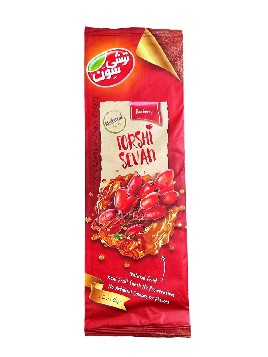 Large Fruit Leather Barberry (Lavashak Zereshk) Kalamala