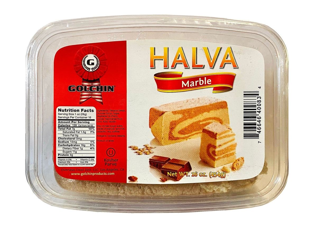 Marble Halva (Halvardeh) Kalamala