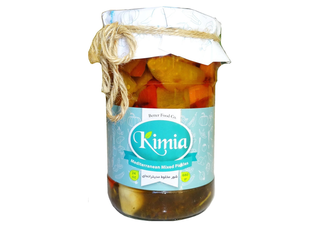 Mediterranean Mixed Pickles - Pickled ( Shoor ) - Mixed Pickle - Kalamala - Kimia