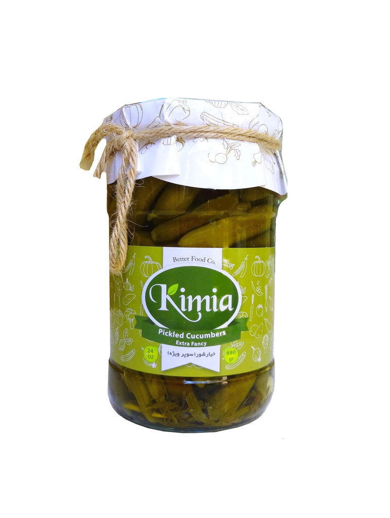 Midget Pickled Cucumbers ( Khiar shoor e Riz ) - Cucumber Pickle - Kalamala - Kimia