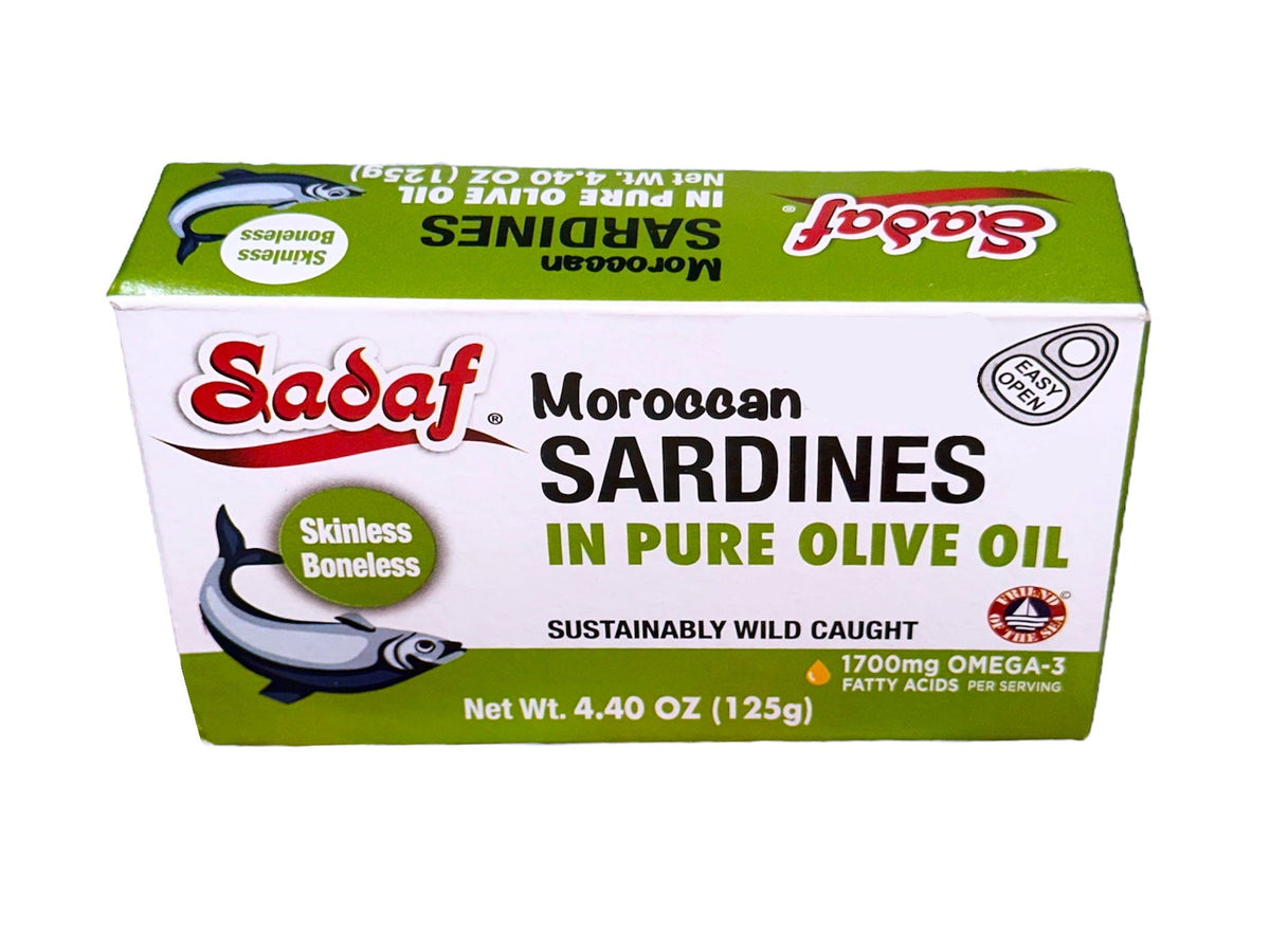 Moroccan Sardines In Pure Olive Oil Easy Open (Mahi Sardeen) Kalamala