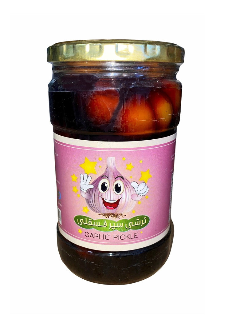 Pickled Garlic ( Sir Torshi-Turshi ) - Garlic Pickle - Kalamala - Fesgheli