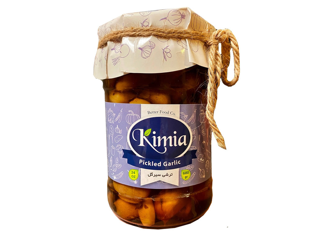 Pickled Garlic ( Sir Torshi-Turshi ) - Garlic Pickle - Kalamala - Kimia