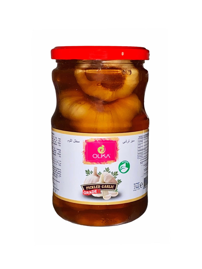 Pickled Garlic ( Sir Torshi-Turshi ) - Garlic Pickle - Kalamala - Olka