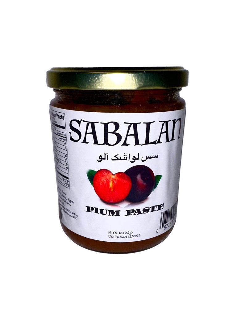 Plum Paste - Sauce ( Sauce Lavashak Alu ) - Fruit Leather - Kalamala - Sabalan
