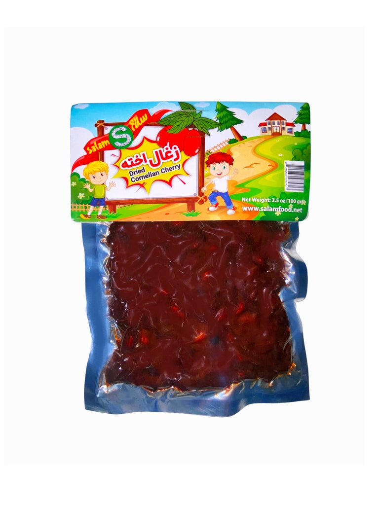 Processed Cornelian Cherry Salam ( Zoghal Akhteh ) - Dried Fruit and Berries - Kalamala - Salam