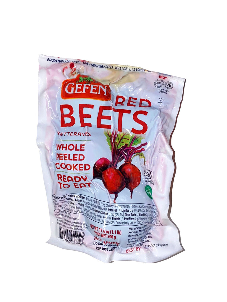 Red Beets - Ready To Eat - 17.6 Oz ( Laboo ) - Prepared Vegetables - Kalamala - Gefen
