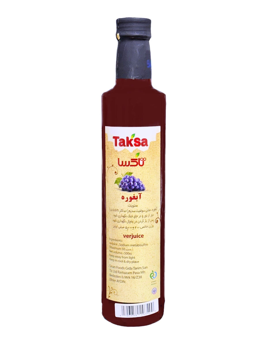 Sour Grape Juice (Verjuice, Ab Ghoureh, Ghooreh) Kalamala