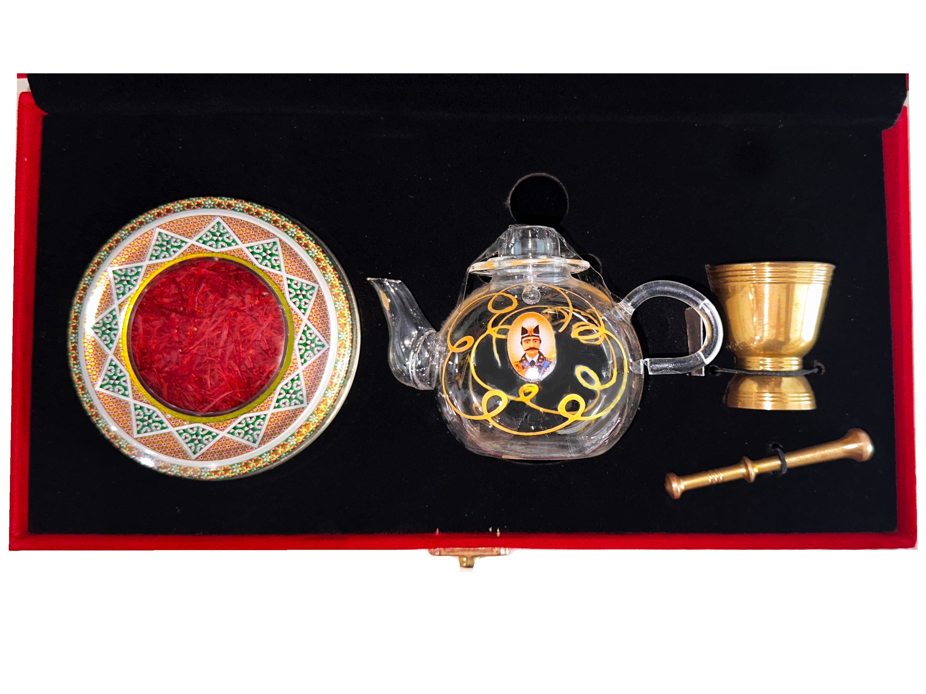Saffron Set With Pot - In Gift Box (Zaferan) – Kalamala