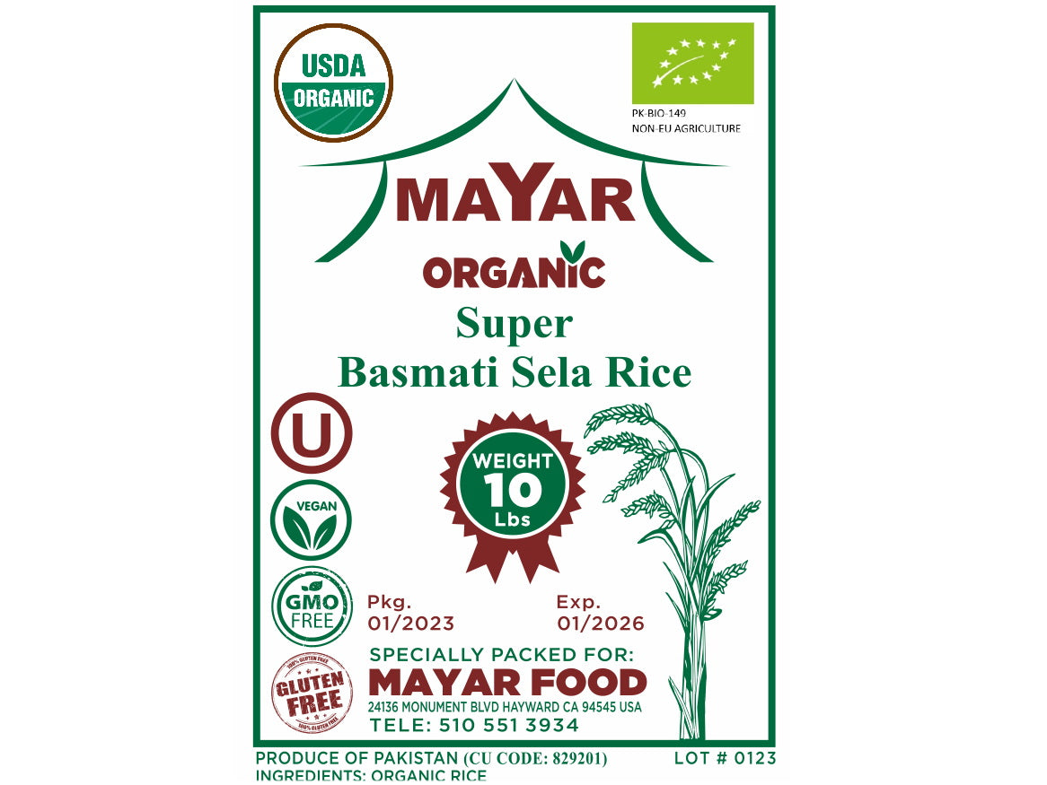 Super Basmati Sela Mayar (Sella) Rice - (Berenj) – Kalamala