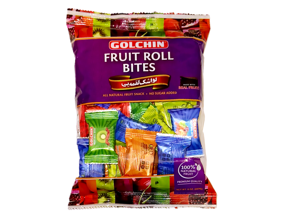 Bite Size Fruit Roll Toffee - 8 Oz (Lavashak Loghmeh) – Kalamala