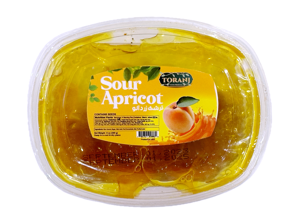 Apricot Snack Paste Toranj (Torshak Zardaloo) – Kalamala