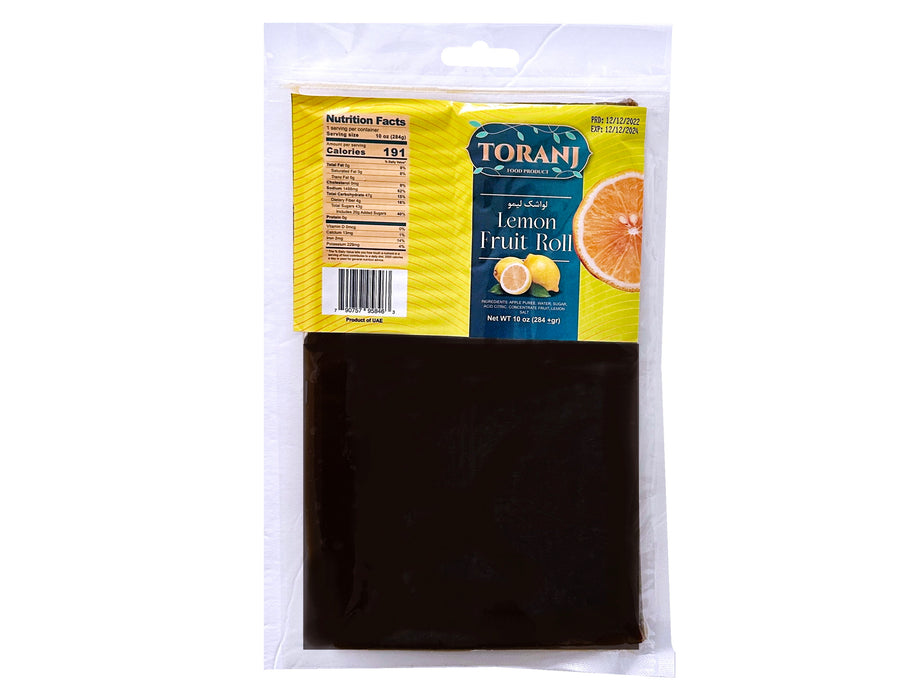Lemon Fruit Roll (10 Oz) - Dried Leather (Lavashak Limoo) – Kalamala