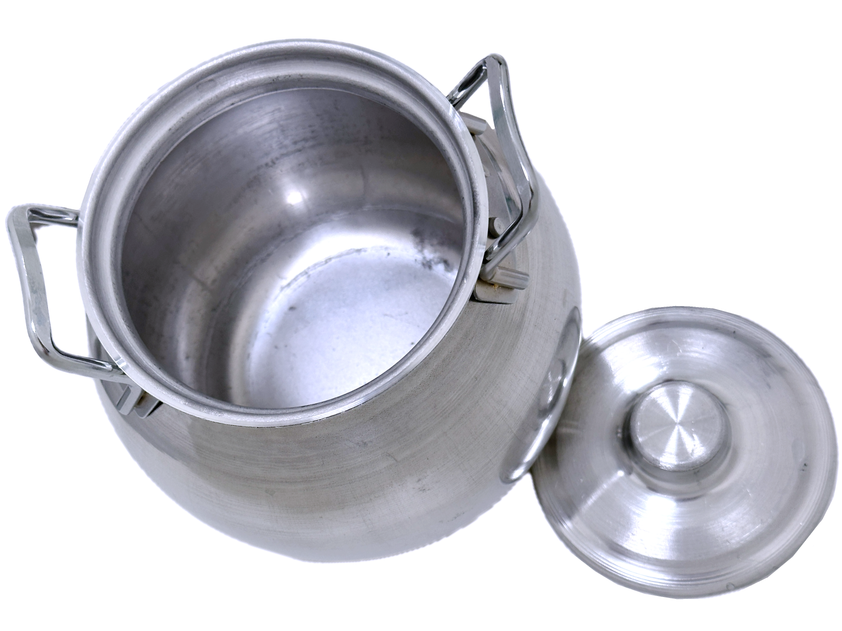 Traditional Dizi Aluminum Pot with Lid - 3 Liter - Large Size (Abgoosh ...