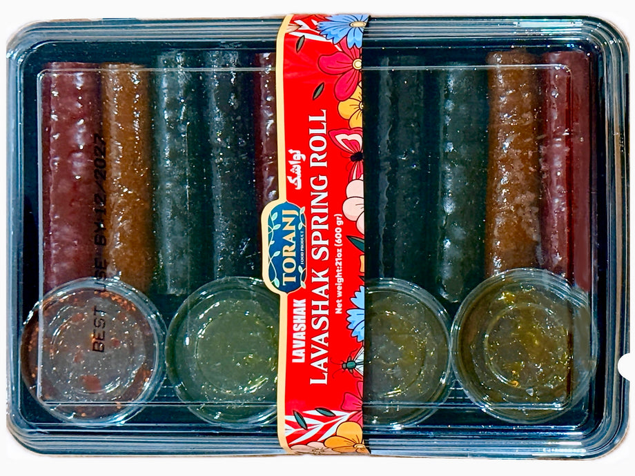 Spring Fruit Roll With Sour Sauce (Lavashak) – Kalamala