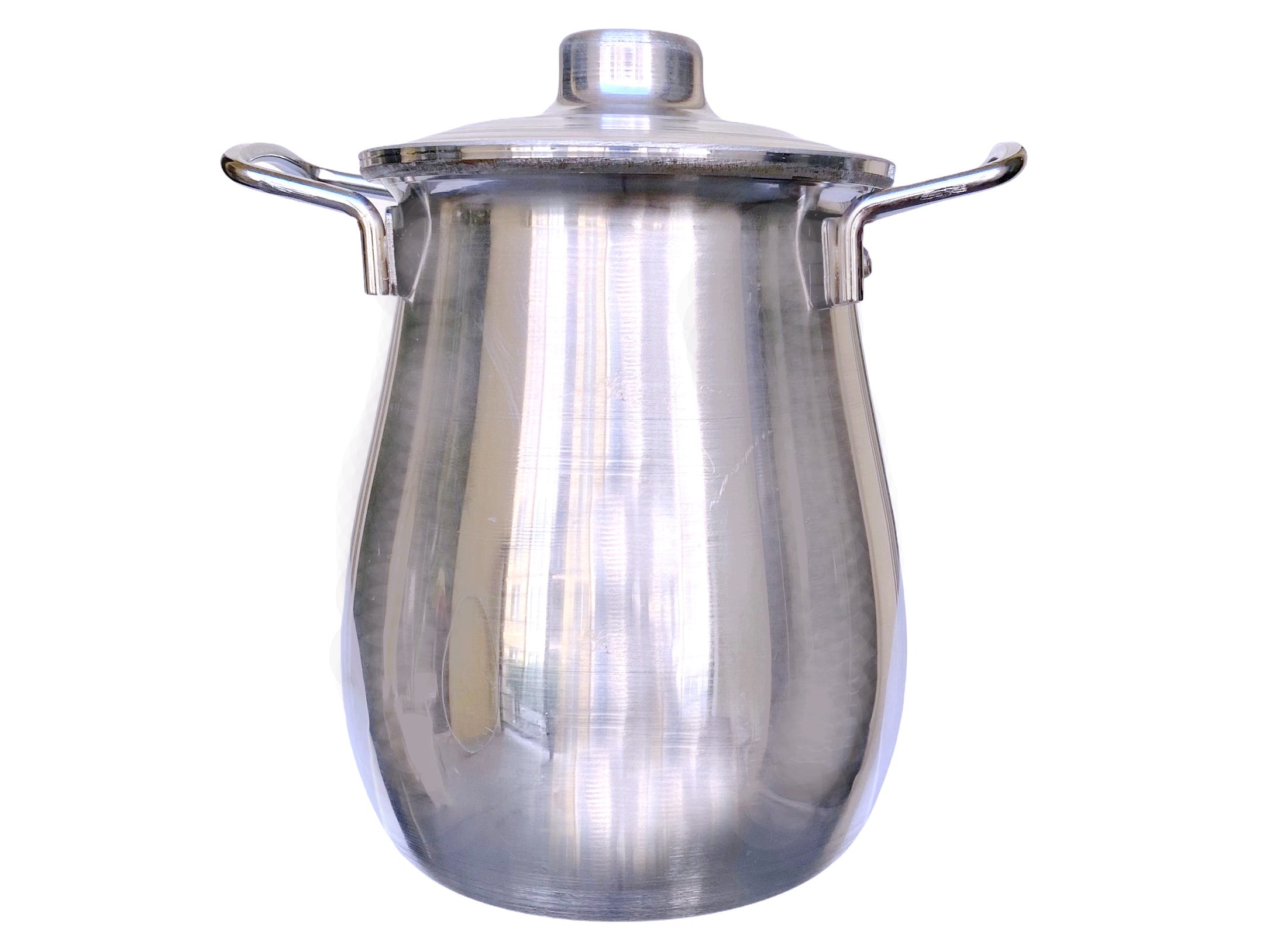 Traditional Dizi Aluminum Pot with Lid - 2.5 Liter - Medium Size (Abgo ...