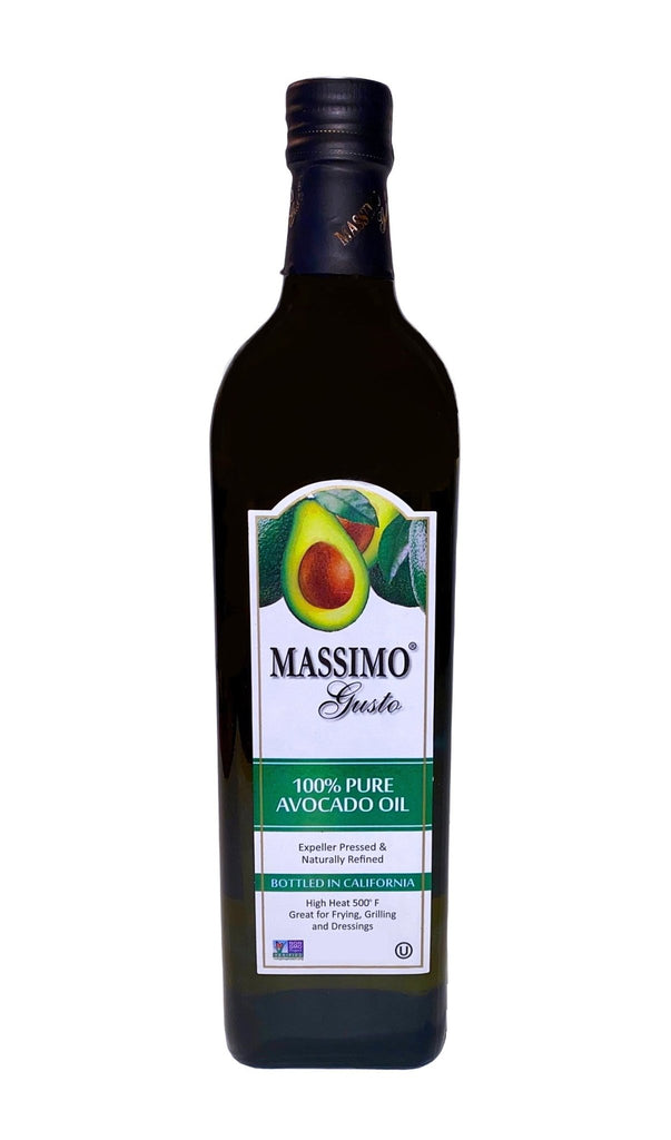 100% Pure Avocado Oil - 2 Packs (1 Liter Each) - Oil - Kalamala - Massimo Gusto