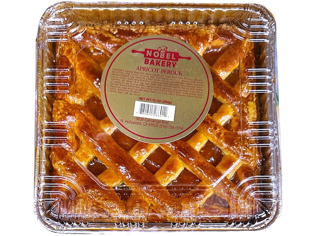 Apricot Pie (Perouk) Nobel Bakery (Pay E Zardaloo) - Kalamala - Kalamala