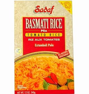 Basmati Rice Mix Tomato Rice ( Estamboli Polo ) - Rice Mixes - Kalamala - Sadaf