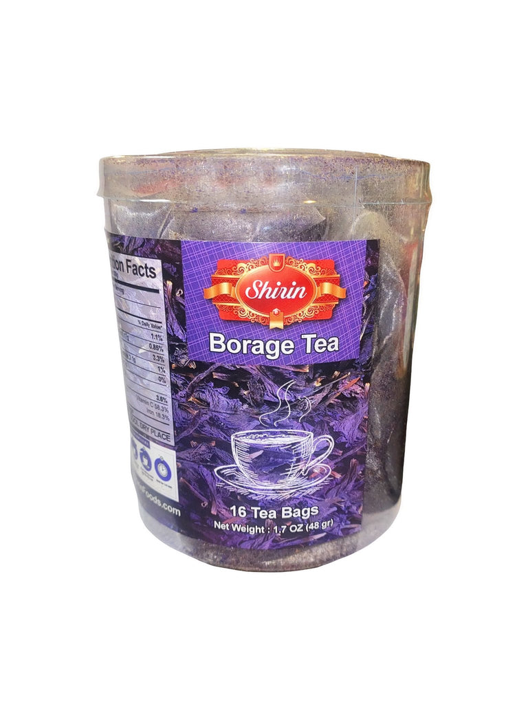Borage Teabag ( Damnoosh Gol Gav Zaban ) - Herbal Tea - Kalamala - Shirin