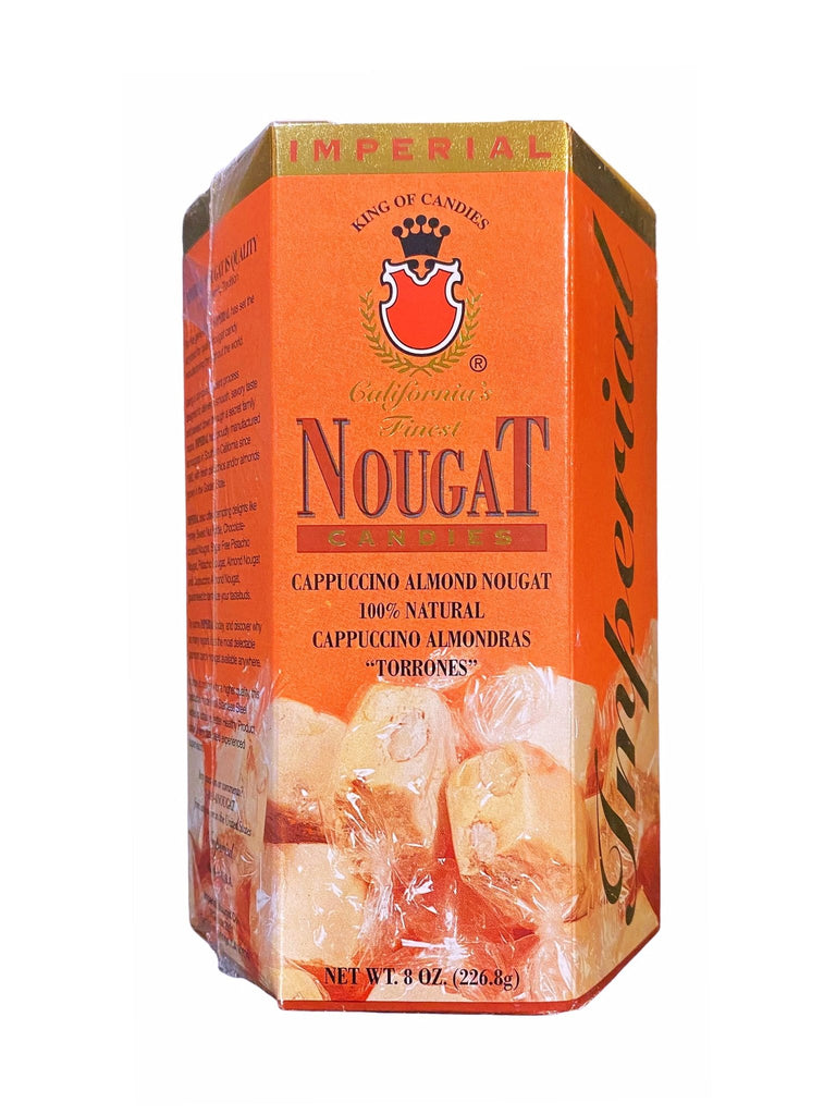 Cappuccino Almond Nougat - Bite size - 8 Oz ( Gaz Loghmeh e ) - Nougat - Kalamala - Imperial
