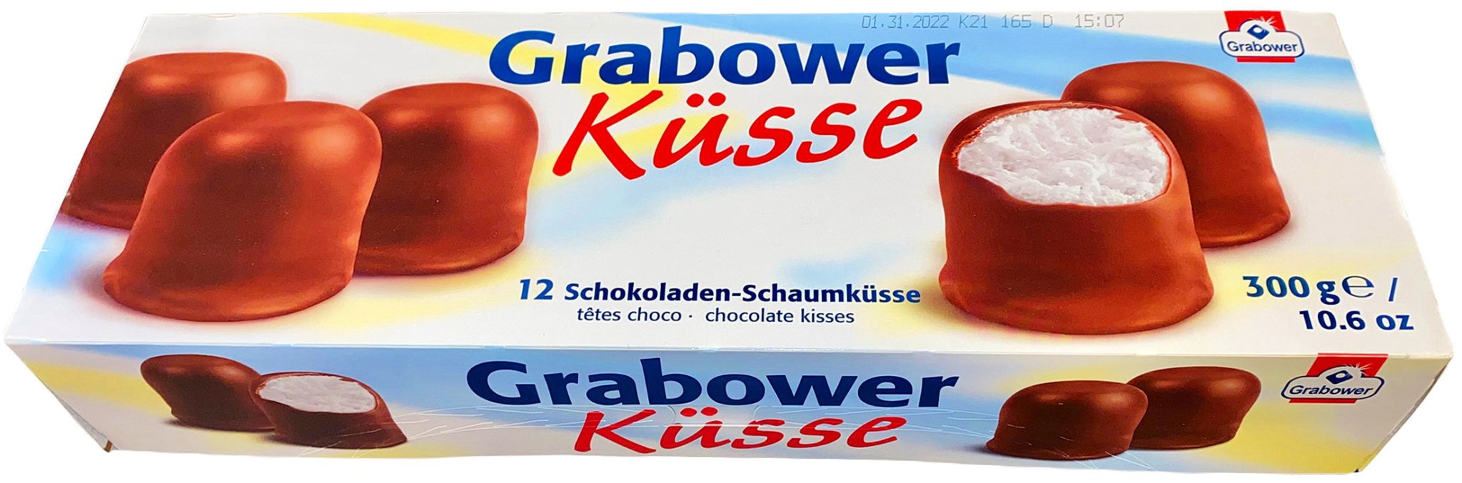 Chocolate Covered Marshmallow Küsse (Kisses) 10 Ounce (Bastani Zemes