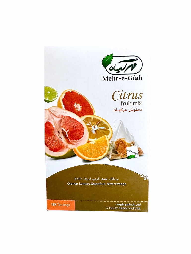 Citrus Fruit Mix Mehr-e-Giah (Mixed Herbal Tea) (Damnoosh e Morakabbat) - Kalamala - Kalamala