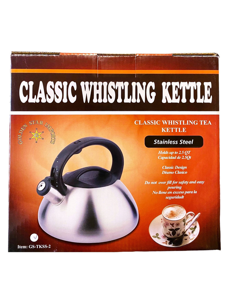 Classic Whistling Stainless Steel Kettle (Ketri soot Zan) – Kalamala