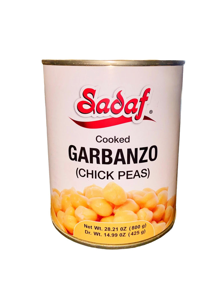 Cooked Garbanzo Beans - In Can ( Nokhod ) - Prepared Beans - Kalamala - Sadaf