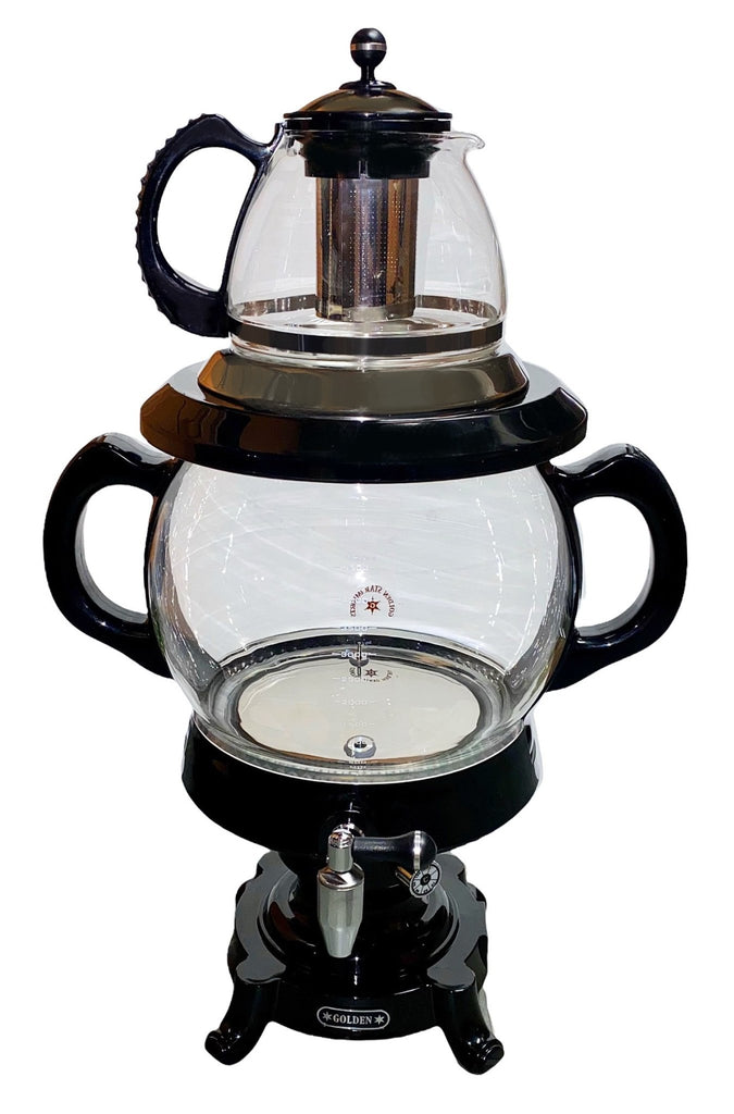 Fancy Electric Glass Tea Maker and Teapot With LED Light (Samovar, Sam ...