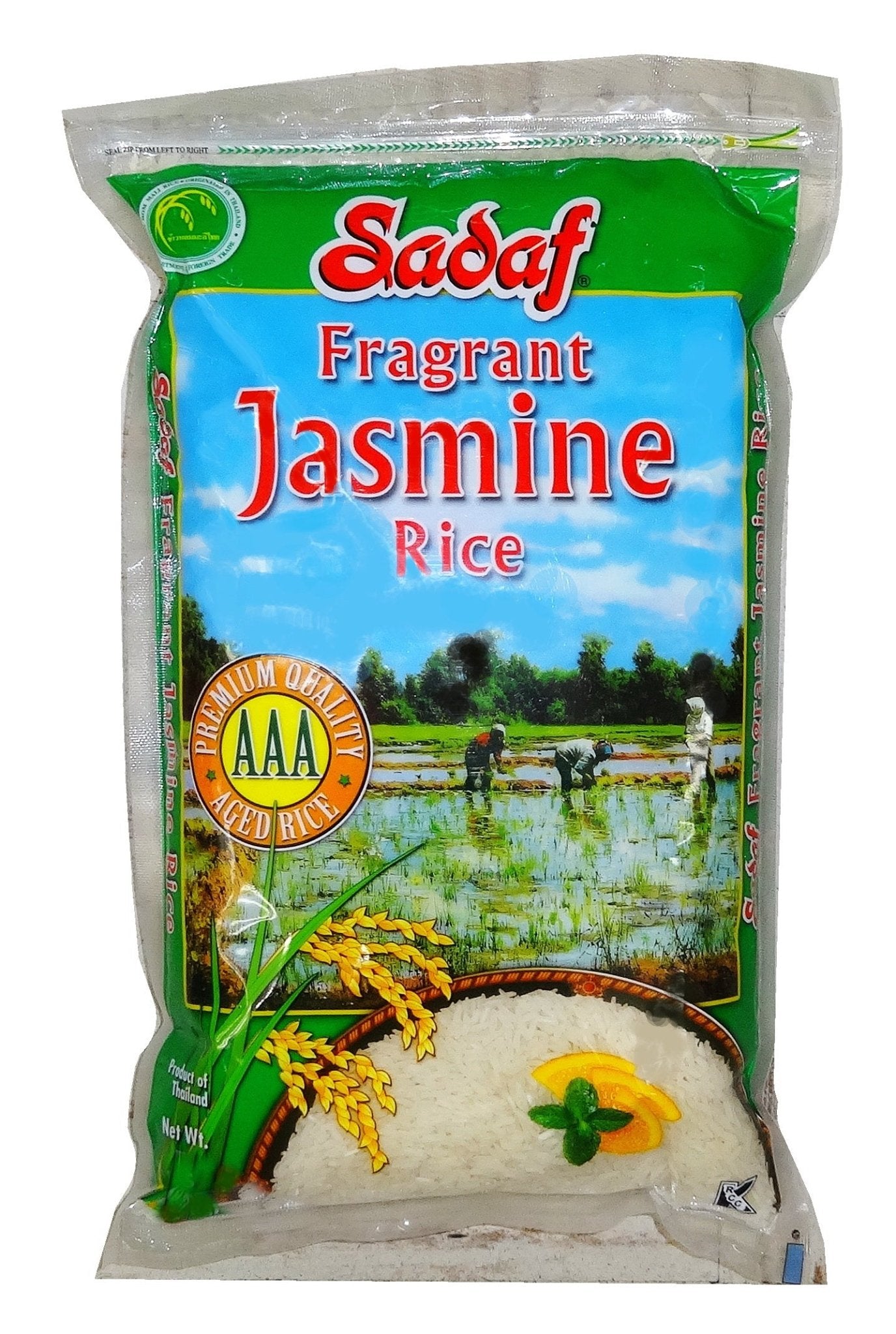 Sadaf Rice Fragrant Jasmine Basmati Rice - 10 pounds (Berenj) – Kalamala