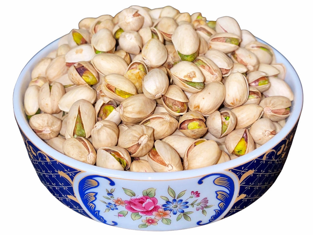 Fresh California Raw Pistachios - In Shell - 1 Pound ( Pesteh Kham ) - Fresh Nuts - Kalamala - kalamala