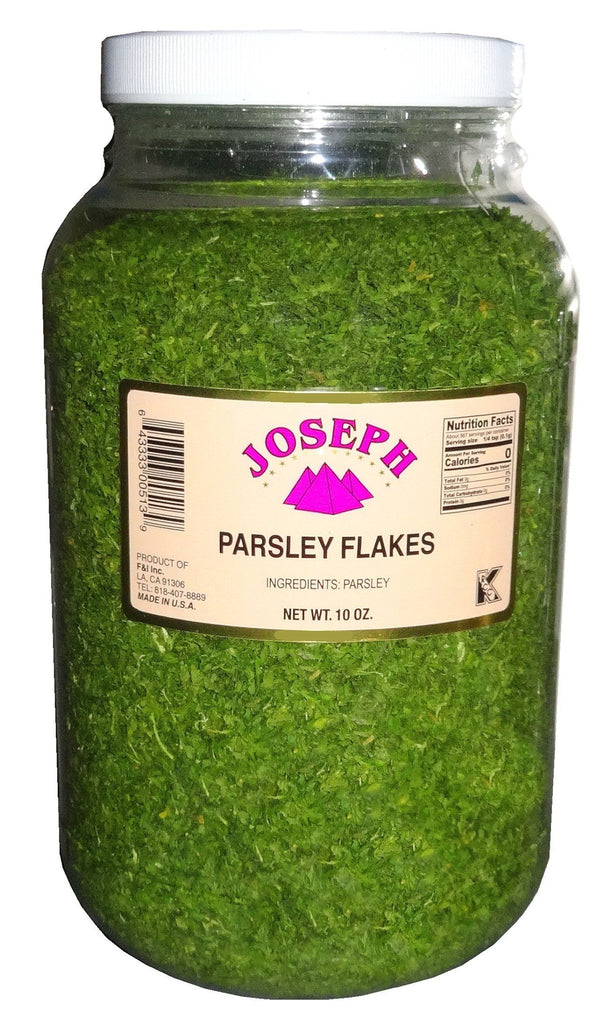 Fresh Parsley Flakes - 10 Oz ( Jafari ) - Dried Herbs - Kalamala - Joseph