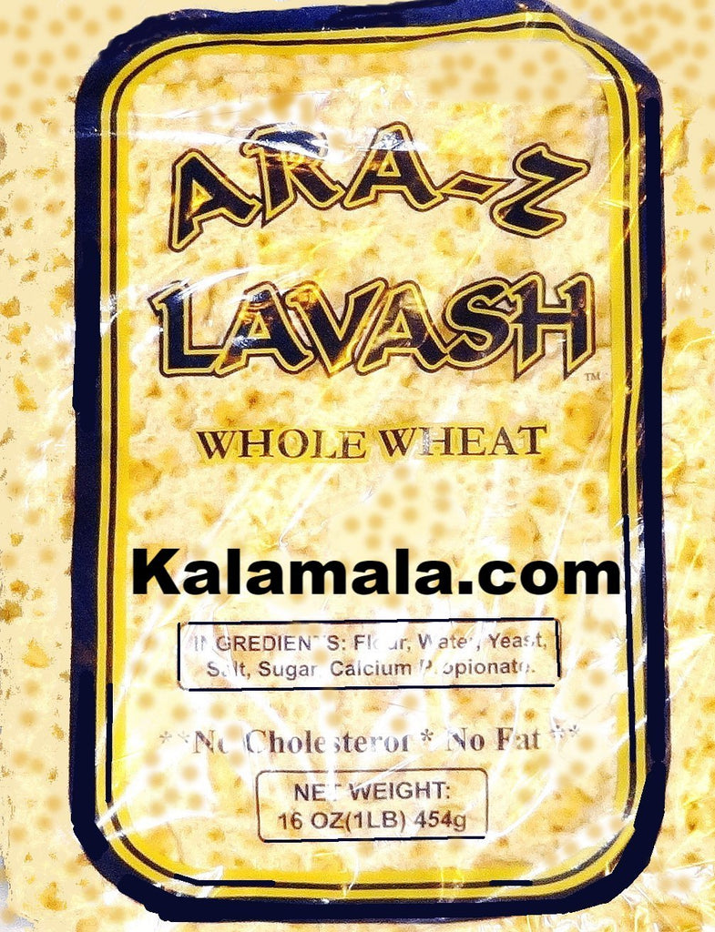 Fresh Whole Wheat Lavash Flat Bread Araz (Will be delivered in 2 Days)(Shipping included) (Nan/Naan/Noon) - Kalamala - Kalamala