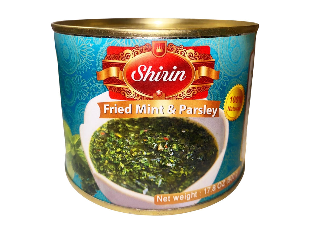 Fried Mint/Parsley Herbs ( Nanaa Jafari ) - Prepared Sabzy - Kalamala - Shirin