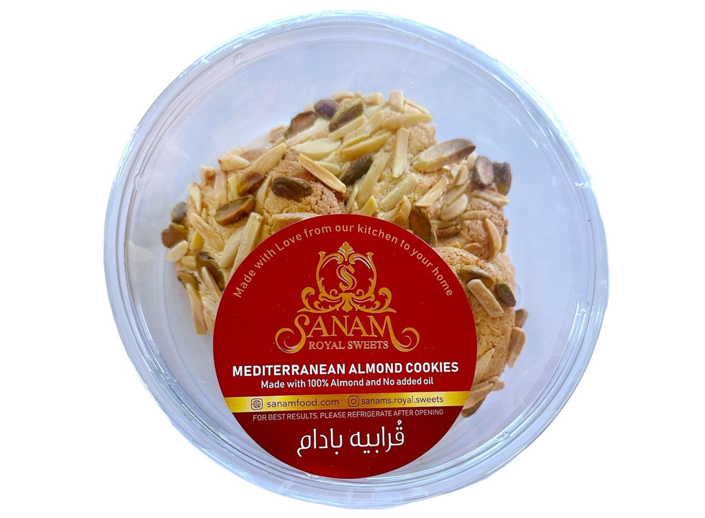 Ghorabieh Sanam - Cookies - 5 Cookies ( Qurabiya, Gorabiye, Qurabiye ) - Fresh Sweets & Pastry - Kalamala - Sanam