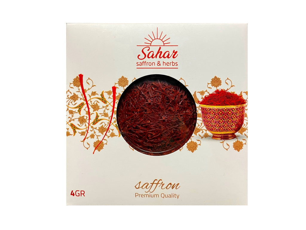 Grade A+ Saffron Gift Pack - 4g ( Zaferan ) - Saffron - Kalamala - Sahar