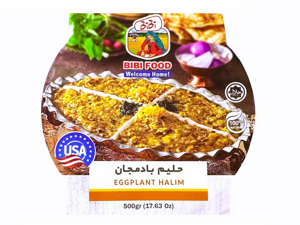 Halim(Wheat Soup) Without Meat With Eggplant BiBi In Can - Kalamala - BiBi