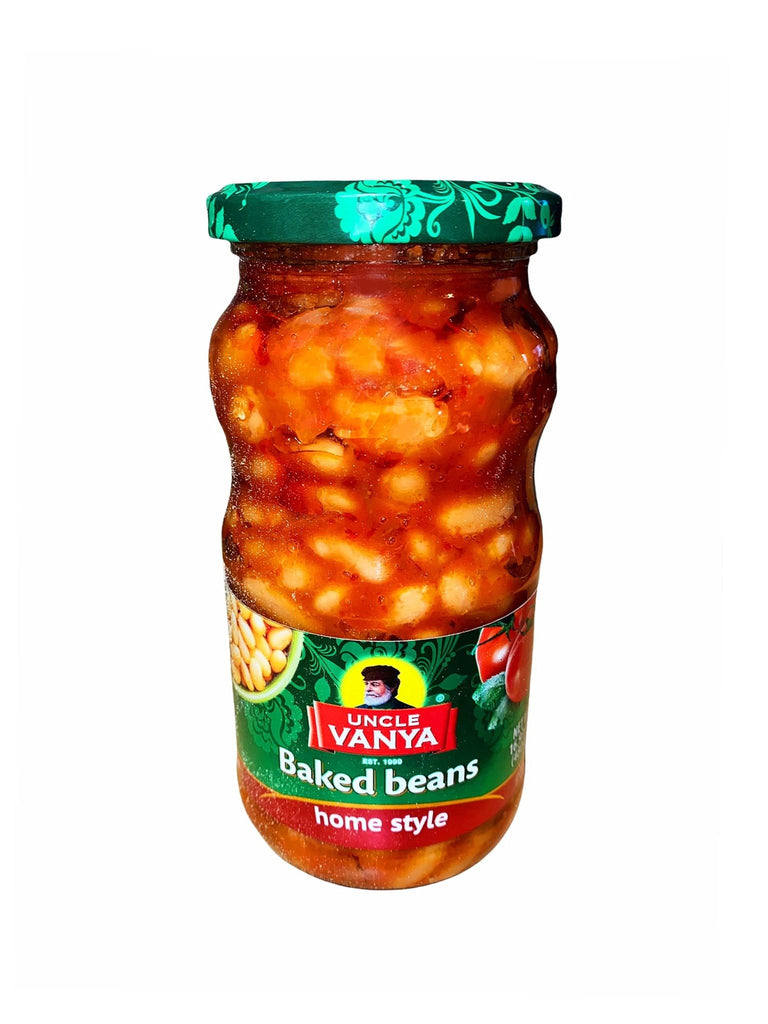 Home Style Russian Baked Beans - 480g ( Loobia ) - Prepared Beans - Kalamala - Uncle Vanya