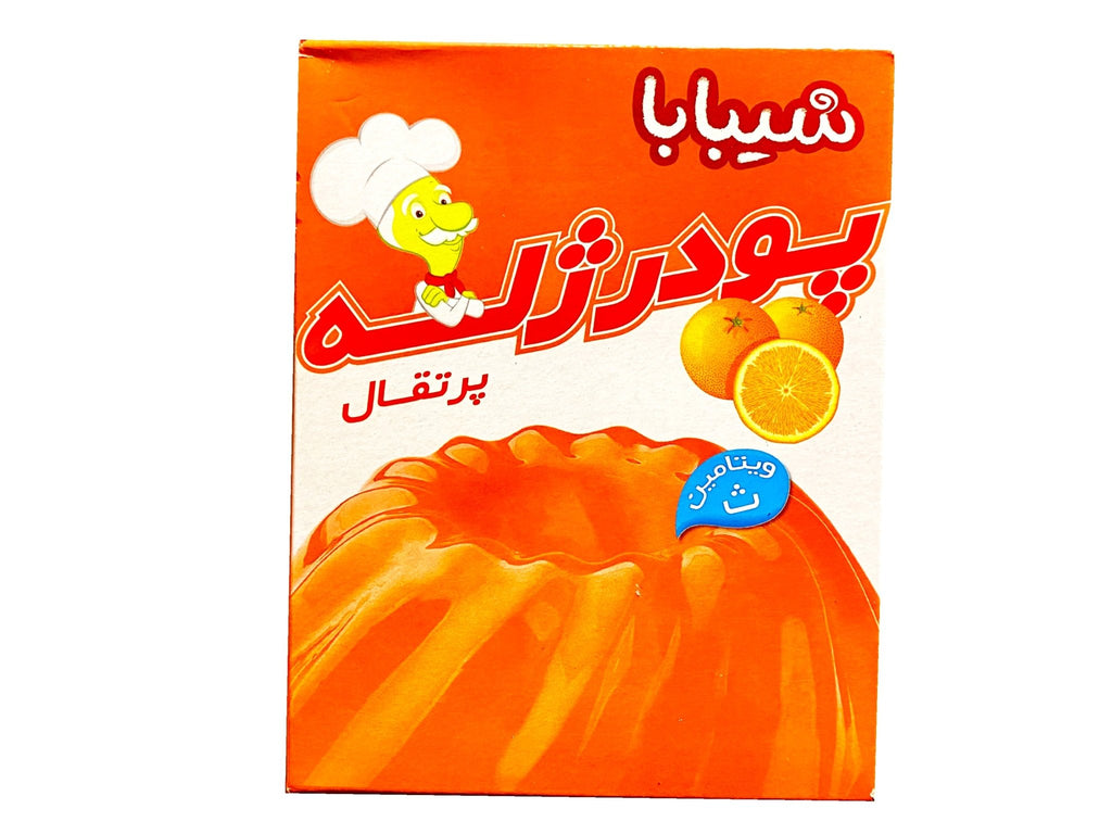 Jelly Dessert Orange Powder ( Poodre Gele Porteghal ) - Jelly - Kalamala - Shibaba