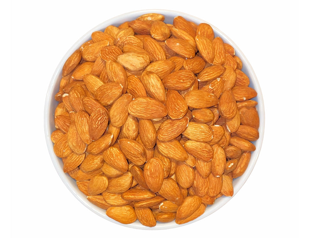 Jumbo Raw Almond - 1 Pound ( Badam Kham ) - Nuts - Kalamala - Kalamala